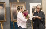 Oficjalne otwarcie wystawy prac Adriany Pasztyła - wystąpienie prof. Uniwersytetu Rzeszowskiego Marta Uberman – jako specjalisty i  krytyka sztuki