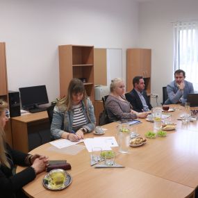 spotkanie w Uniwersytecie Rolniczym w Nitrze dotyczące projektu Erasmus InGUPS