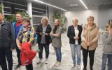 Oficjalne otwarcie wystawy prac Adriany Pasztyła - zebrani goście