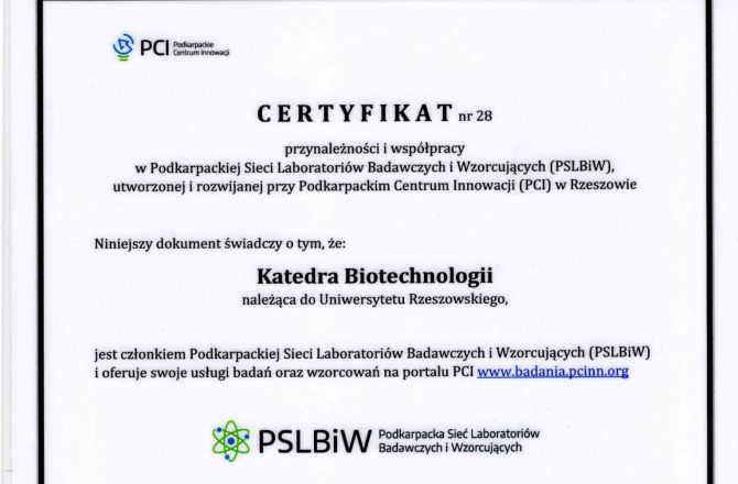 certyfikat PCI