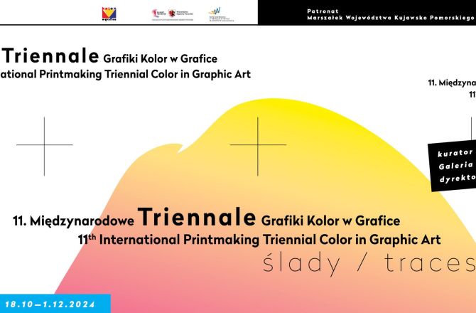 Zapraszamy na otwarcie wystawy 11. Triennale Grafiki Kolor w Grafice w Galerii Sztuki Wozownia w Toruniu