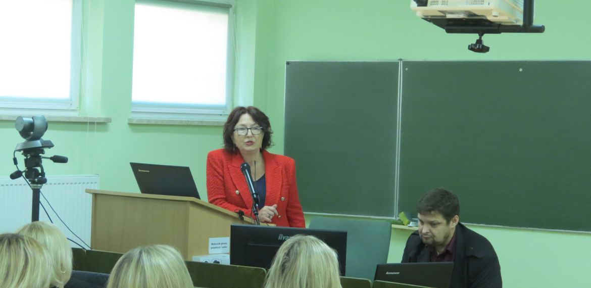 Prezentacja referatów podczas konferencji