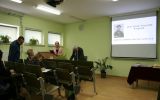 sala wykładowa - Prezentacja o prof Krzysztofie Kasprzaku