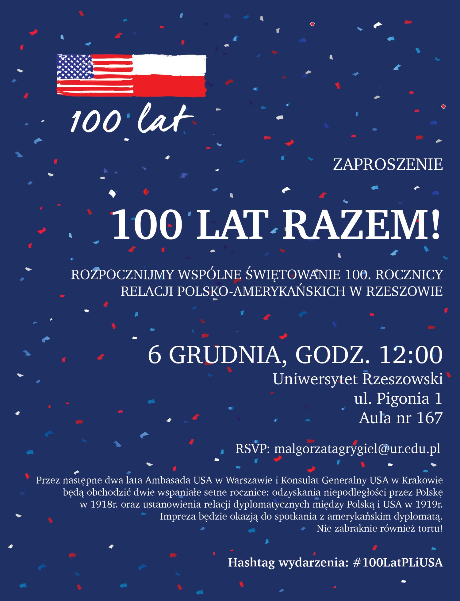 100. rocznica relacji polsko-amerykańskich