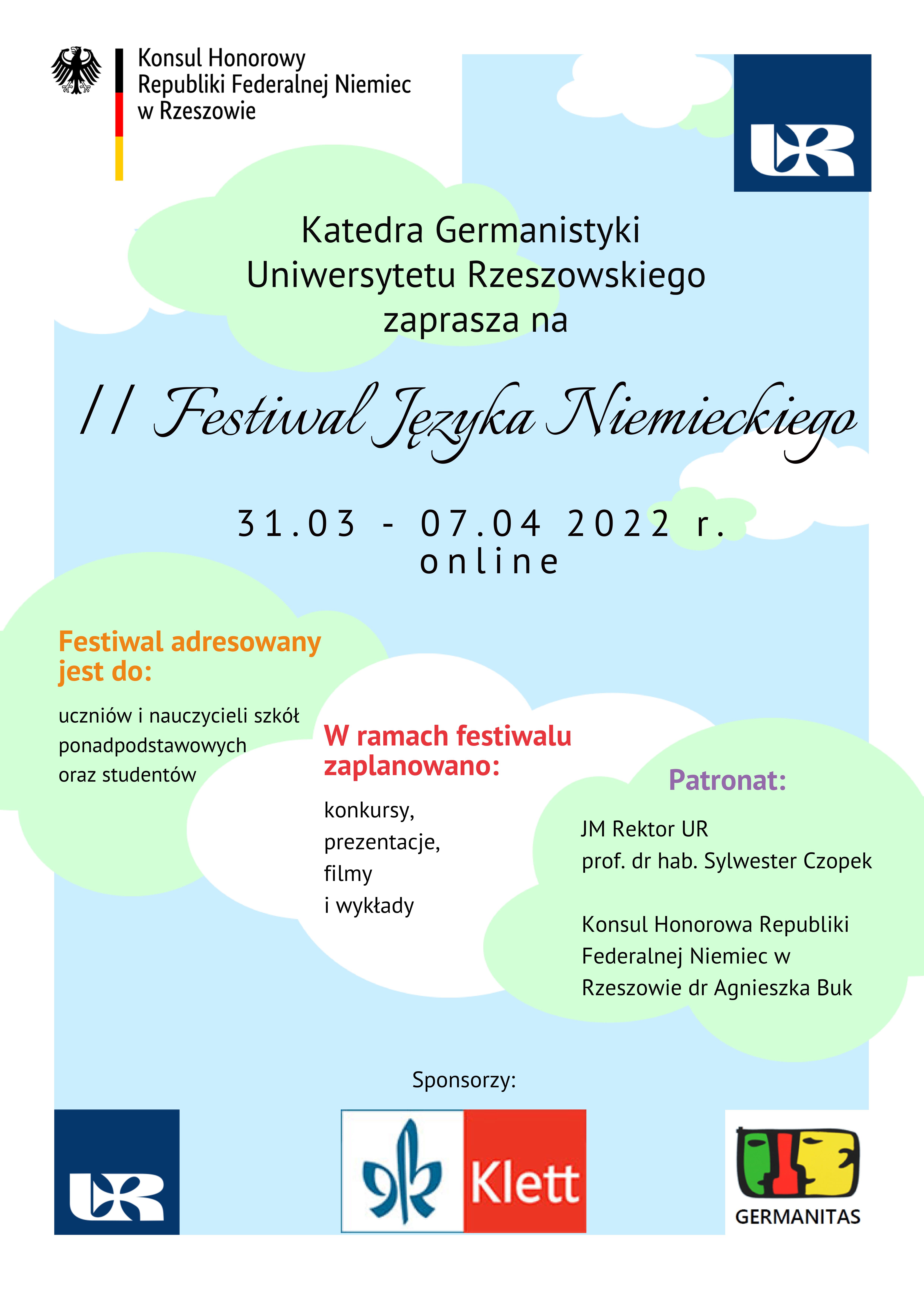 Plakat. II Festiwal Języka Niemieckiego.jpg [1.22 MB]