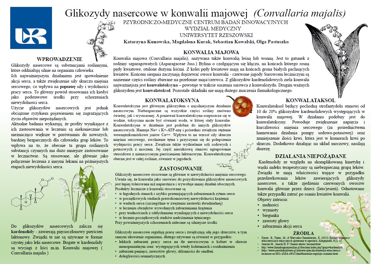 GLIKOZYDY-NASERCOWE-W-KONWALII-MAJOWEJ-(CONVALLARIA-MAJALIS) - UR Cell Biochemistry Student Scientific Circle