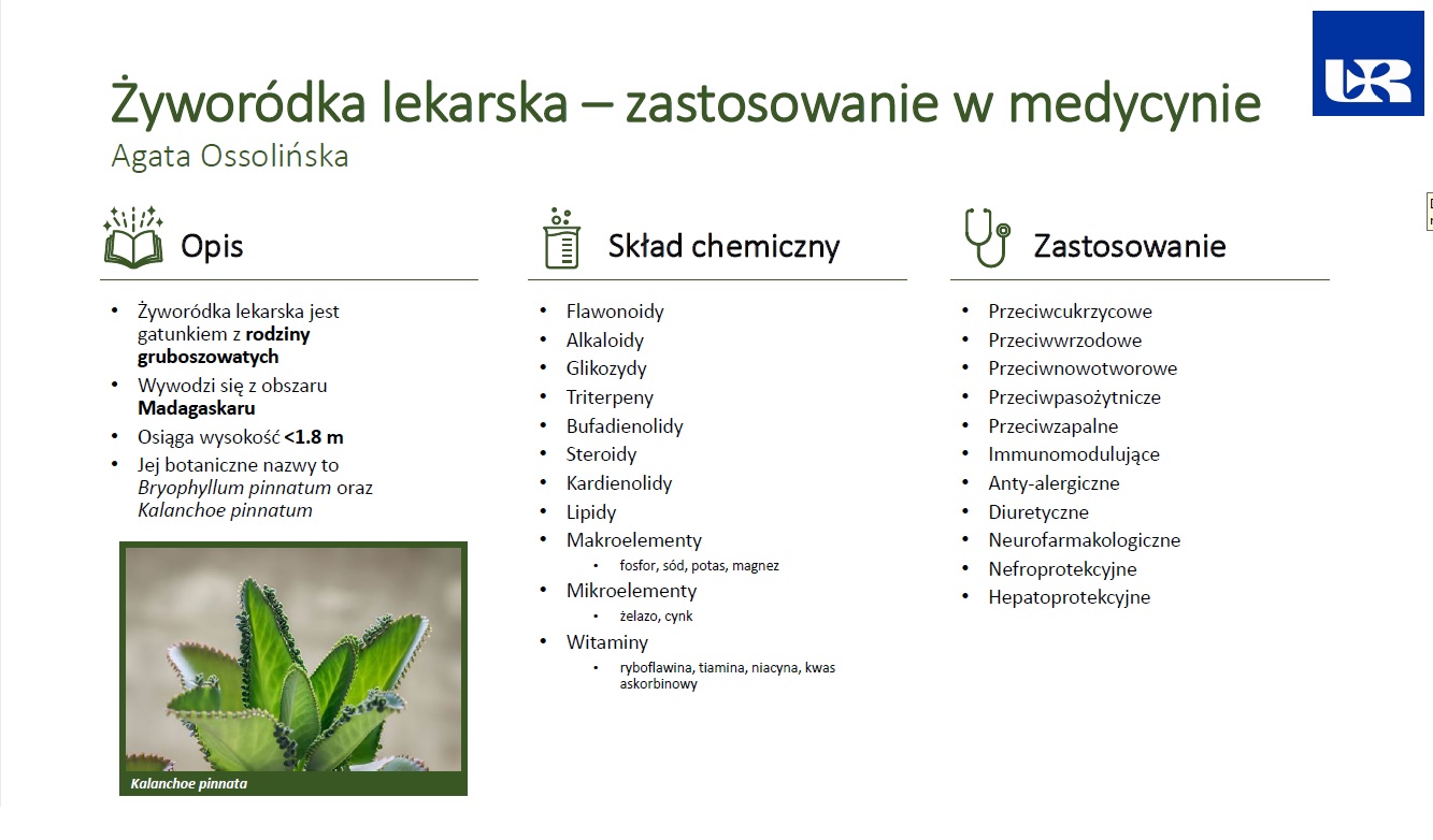 ZYWORODKA-LEKARSKA  UR Cell Biochemistry Student Scientific Circle